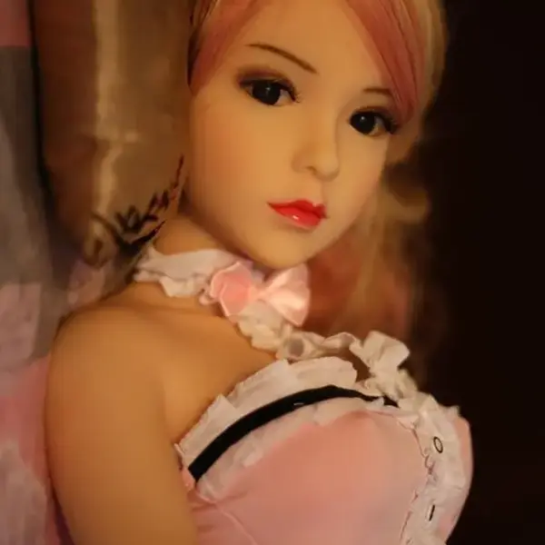 Lightweight TPE petite love doll with articulated joints, featuring realistic skin texture
