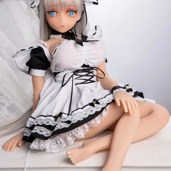 Compact TPE love doll with easy-clean textured surface, warehouse ready in USA