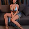 Real TPE sex doll showing natural body line and smooth skin texture